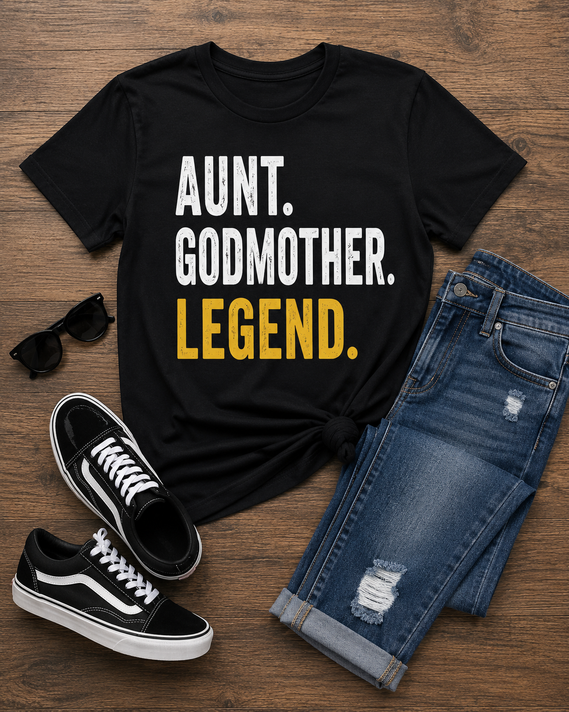 Aunt Unisex classic tee