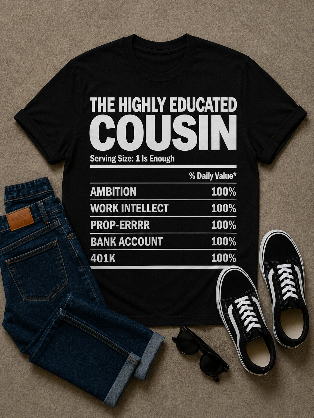 Educated Cousin Unisex classic tee