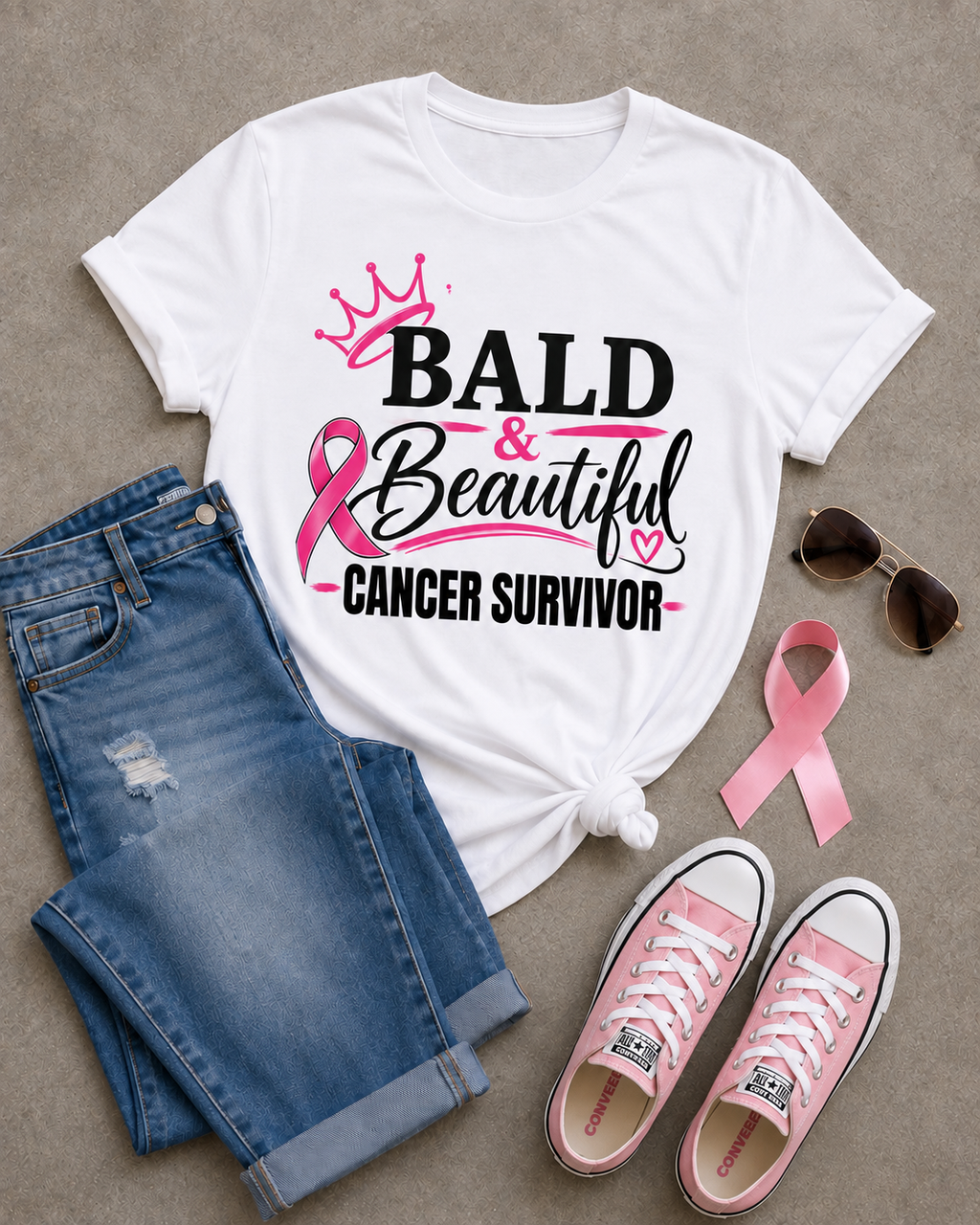 Bald & Beautiful Unisex classic tee