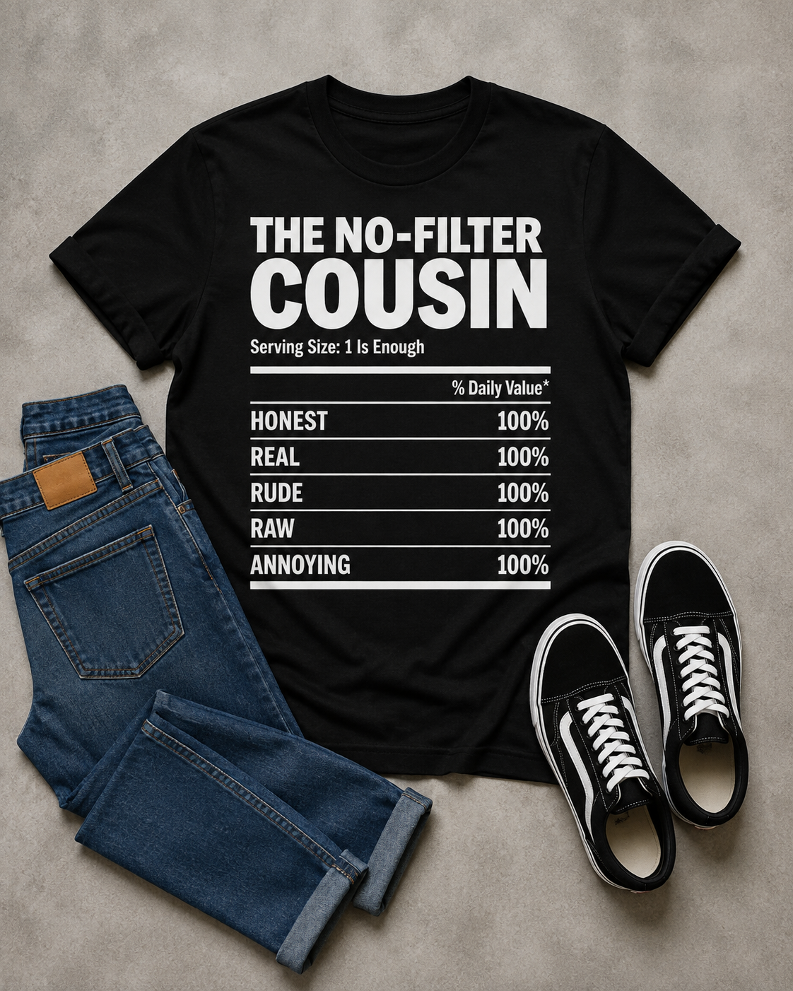 No-Filter Cousin Unisex classic tee