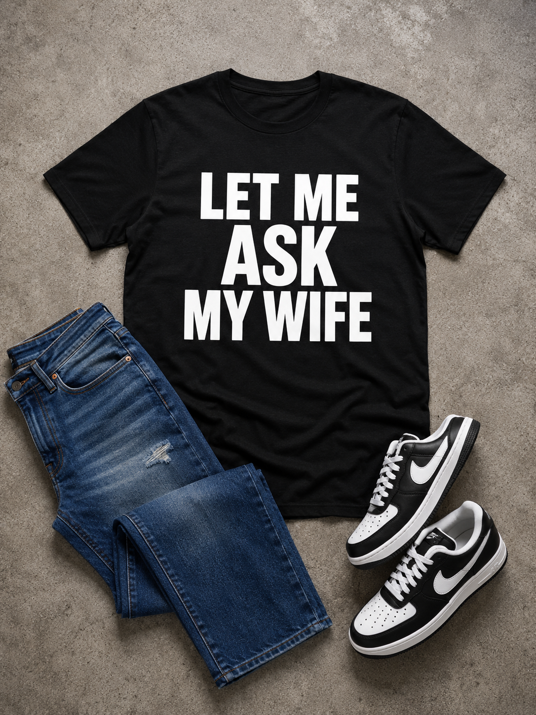 Ask Wife Unisex classic tee