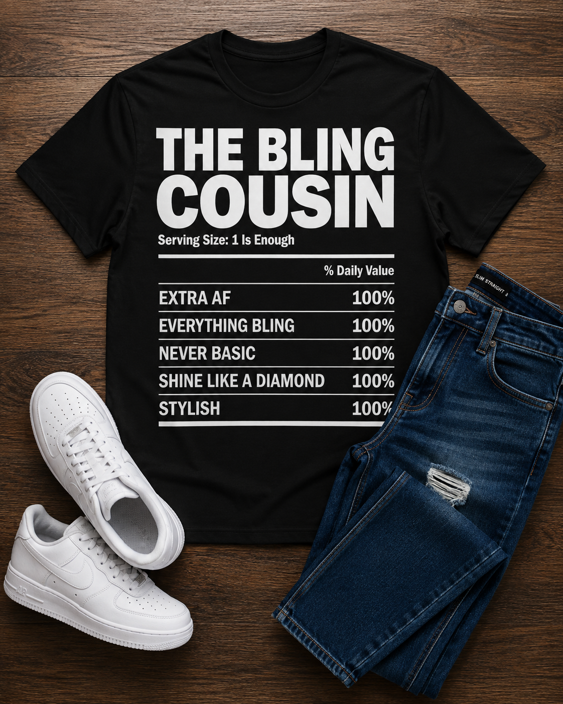 Bling Cousin Unisex classic tee